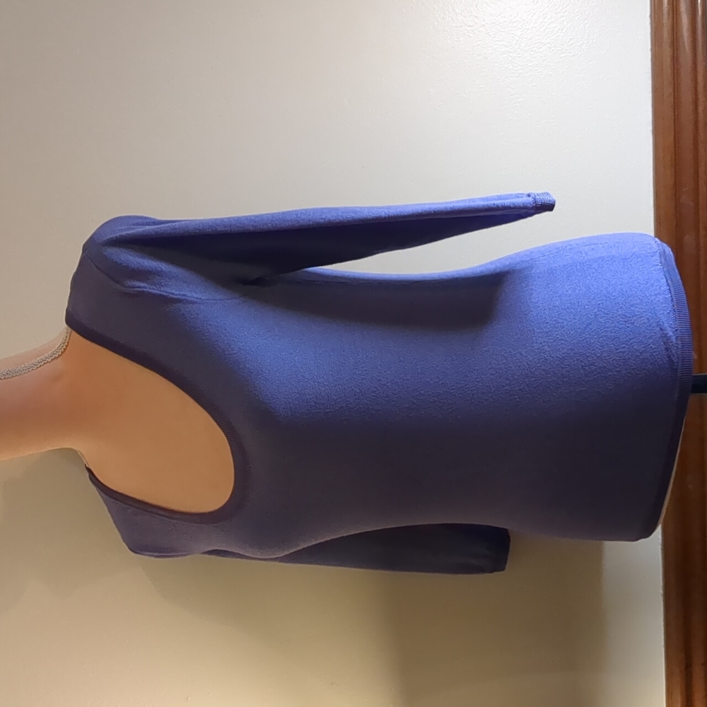 Paradox violet colored light fitted sweater dress top, Women's Small - Picture 2 of 7